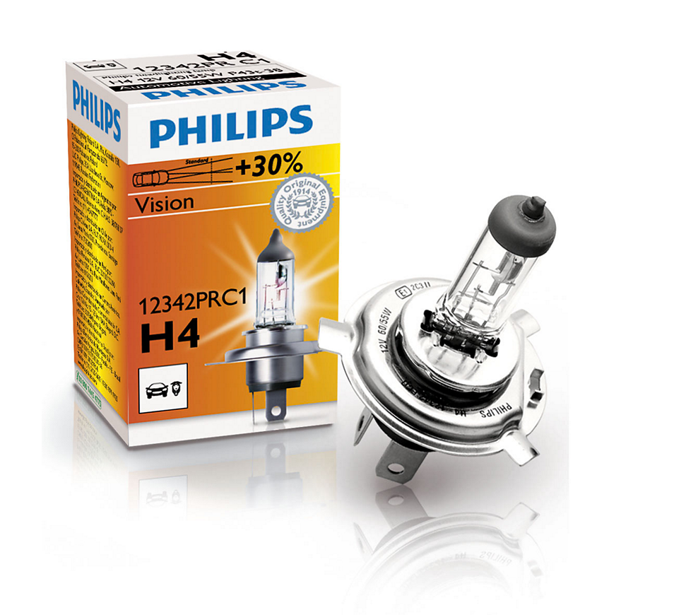 Филипс авто. Philips h4 12342prc1. Лампа h4 60/55w 12v p-43 Philips +30%. Лампа галогенная h4 12v 60/55w +30% Philips 12342prc1. Галогенная лампа Philips h4 (60/55w 12v) Vision 1шт 12342prc1.